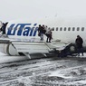 Пассажиры сняли на видео момент жесткого приземления лайнера UTair в Коми