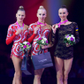 Золото и серебро ЧМ по по художественной гимнастике у России