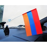 В Москве задержали автоколонну с армянскими флагами