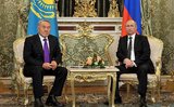 Путин проводит встречу с главой Казахстана в Астане