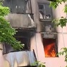 СК начал проверку после пожара в жилом доме в Москве