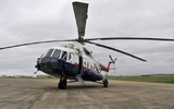 Вертолет Ми-8 с 17 людьми на борту благополучно приземлился с отказавшим двигателем