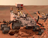 Марсоход продырявил поверхность Марса (ФОТО)