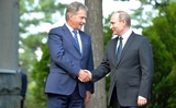 Путин встретился в Сочи с президентом Финляндии