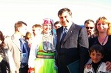 Саакашвили чуть не пострадал от заточки злоумышленника в ресторане
