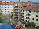 Мощный взрыв произошёл на юге Швеции