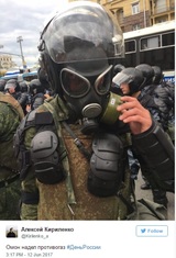 В Москве в толпе распылили перцовый газ