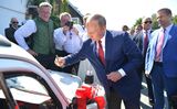 Автомобиль главы МИД Австрии с автографом Путина продали на аукционе
