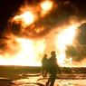 В Луганской области горят склады с боеприпасами
